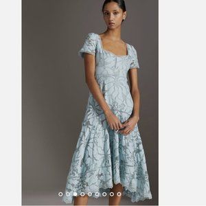 Anthropologie Slim Lace Maxi Dress Size 6